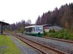 654 036 (VT36) als VBG83113 in Zwotental, 18.11.09.