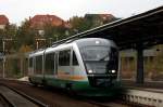 642 322 (VT22) als TLX20913 Rybniste - Liberec in Zittau, 25.10.011.