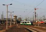 642 325 (VT25  Cheb (Eger) ) als VBG20962 Eger - Zwickau in Zwickau, 6.3.012.