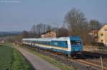 223 067 mit umgeleitetem ALX84121 am 13.04.2012 in Trabitz