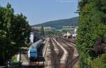 223 066 mit ALX355 am 18.08.2012 bei der Ausfahrt aus Furth im Wald