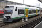 650 156 (VT 56) der Vogtlandbahn als VL 2 nach Plauen im Hbf Zwickau (9.7.14)