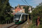  Egronet-Erkundungstour 16.-18.08.2013  VT08, der VBG, als ZOs36090 vor Loket předměstì am 18.08.2013