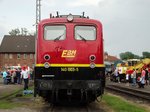EBM Cargo 140 003-5 am 05.06.16 beim Lokschuppenfest in Hanau