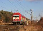 Und hier nochmal der etwas bessere Nachschuss auf 223 031-6 (420 11) die am 15.01.2012 als Tfzf in Richtung Norden unterwegs war. Aufgenommen am 158.01.2012 bei Mecklar.