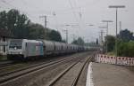 EVB 185 691 mit einem Getreidezug am 29.07.2012 in Kreiensen