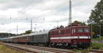 Zuglok vom Störtebekersonderzug,am 14.Juli 2018,war die EGP 211 030.Aufgenommen in Bergen/Rügen.