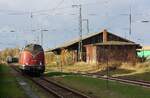 221 145-6 / EGP / Bf Anklam / Gleis 3 / 05.11.2021 