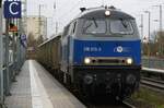 EGP 218 205-3 / Eamnos / Bf Anklam / 30.11.2021