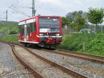Erstmalig als RE Bergen/Rügen-Mukran fuhr,am 21.Mai 2022,der EGP 672 906,in den Bahnhof Lietzow,den er ohne planmäßigen Zwischenhalt durchfuhr.