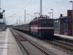 Mehrere Sonderzüge in Bergen/Rügen am 23.Juli 2016.Als dritter Sonderzug kam der Störtebekersonderzug aus Saalfeld dazu.Als Zuglok war die EGP 211 030.
