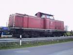Eine V100 der Emslndischen Eisenbahn in Drpen