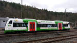 VT 311 der Erfurter Bahn in Zeulenroda. Foto 19.03.17