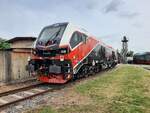 Am 12.06.2021 präsentierte sich die 2159 227-8 im Eisenbahnmuseum Weimar in den Unternehmensfarben der Erfurter Bahnservice GmbH.