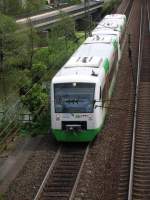 Gemnden am Main. ErfurterIndustrieBahn nach Bad Kissingen, ber Hammelburg.