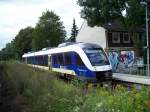 Eine Eurobahn in Hildesheim Ost (20.8.2007)