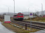 FWK 155 046-6 am 10.03.2020 beim pausieren in Saalfeld (S).