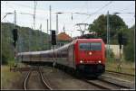 HGK 185 582 übernahm am 21.09.08 den Säuferzug von Binz nach Köln.