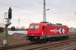 HGK 185 604 ist in Heidenau abgestellt. 22.11.2012
