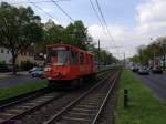 Diesel-/Elektrische Zweikraftlok 6201 der KVB (Hersteller: Gmeinder, 1984 Fabrik-Nr.5646)


2014-04-10  Köln Aachener Str.