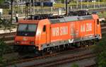 SBB Cargo / HRS 482 049-4 am 15.07.2020 in Eberswalde Hbf abgestellt.