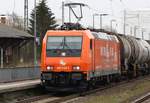 482 049-4 CH-SBBC mit KeWa Umleiter am 18.04.2021 durch den Bf Anklam