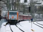 Heute bernahm die 285 001 mit dem Ostersonderzug ihre erste Personenzugleistung auf der Rbelandbahn.