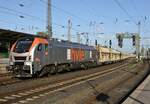 HVLE Eurodual 159 008 bei der Durchfahrt durch den Bahnhof Bremen am 14.05.22