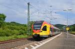 HLB 429 042/542 als RE 99 (24966)  Main-Sieg-Express  erreicht am 02.06.17 den Bahnhof Haiger auf der Fahrt von Gießen nach  Siegen Hbf.