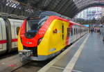 HLB ET 155 als RB 28633 nach Hanau Hbf, am 13.04.2019 in Frankfurt (M) Hbf.