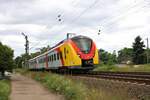 HLB Alstom Coradia Continental ET 159 am 05.07.20 in Hanau Großauheim 
