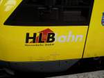 HLB Logo an einen Lint 41 am 24.08.13 in Frankfurt am Main 