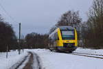 Nachschuss auf VT202 der HLB in Rotenhain auf den Weg nach Altenkirchen.

Rotenhain 15.01.2021