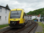 HLB/TSB Alstom Lint 41 VT208 (BR 648) CFL 5519 am 16.05.16 im Taunus in Königstein Bhf