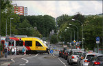 Am Bahnübergang -

Bahnübergang am Haltepunkt Gießen Licher Straße an der Vogelsbergbahn nach Fulda.

02.07.2016 (M)