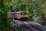 Abgesang auf die Taunus Elevated.

609 006 HLB VT06 und 609 003 HLB VT03 am Bahnübergang Pionierweg zwischen der Saalburg und Köppern auf dem Weg nach Frankfurt Hbf. Mai 2022.