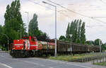 HGK (mittlerweile RheinCargo) DE 91 mit Übergabe Hürth-Berrenrath - Brühl-Vochem // Hürth-FIschenich // 27. Juli 2009