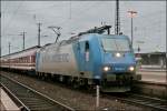 Die im Eigentum der Angel Trains Cargo (ATC) befindliche 185 526 ist mit dem  SchneeExpress  in Dortmund eingetroffen und wird gleich die Fahrt nach Hamburg-Altona fortsetzen. Gru an Gabriel;-)(20.01.2008)