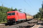 145-CL015 mit ARS-Altmann Autozug in Hagenbchach am 1.8.2013