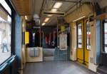 Innenansicht eines Stadler GTW 2/6 der Hellertalbahn am 11.04.2011.