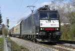 185 553-5 MRCE Güterzug durch Bonn-Beuel - 29.03.2019