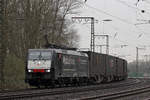 MRCE ES 64 F4-284 unterwegs für SBB Cargo am Abzweig Lotharstraße in Duisburg 20.3.2020