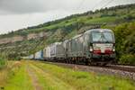 MRCE 193 650 mit KLV in Thüngersheim, August 2021.