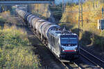 MRCE 187 105 auf der Hamm-Osterfelder Strecke in Recklinghausen 22.11.2021