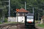 223 005-0 MRCE Dispolok ER 20-005 hat gerade den Tunnel Blankenheim verlassen und duchrfhrt nun den gleichnamigen Bahnof in Richtung Sangerhausen, KBS 335 Magdeburg - Erfurt, fotografiert am