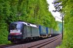 ES 94 U2 - 098 mit LKW Walter KLV in Bubenreuth Richtung Norden (11.05.2013)