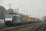 MRC/ERS Railways 189 097 mit einem Containerzug am 05.10.2013 in Köln West.