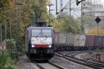 ES 64 F4-282 unterwegs für SBB Cargo in Bonn-Beuel 25.10.2014