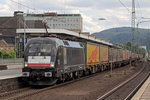 MRCE ES 64 U2-019 durchfährt Koblenz Hbf.