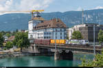 MRCE 189 094, vermietet an SBB Cargo, mit dem Novelis-Aluminiumzug am 21.